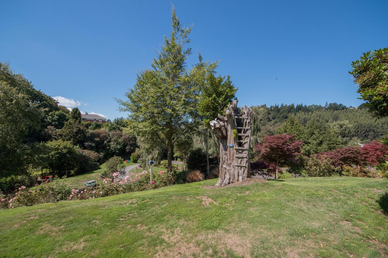 Aaron Lodge Holiday Park ダニーデン エクステリア 写真