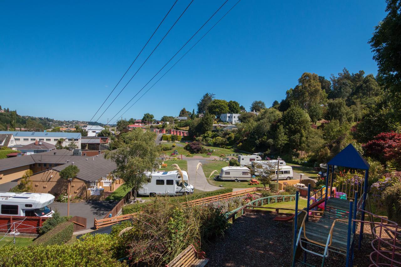 Aaron Lodge Holiday Park ダニーデン エクステリア 写真
